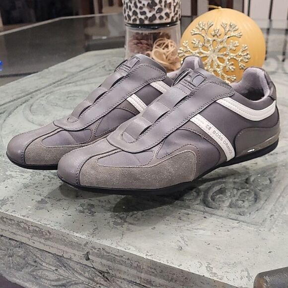 HUGO Boss Orange Label Slip On Shoes Laceless - Picture 7 of 14